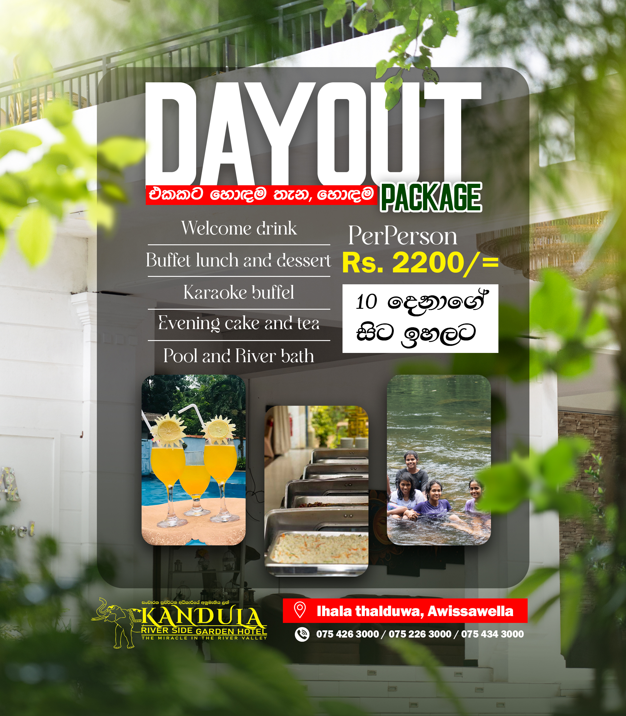 Graphic Design - Day Out Event Flyer